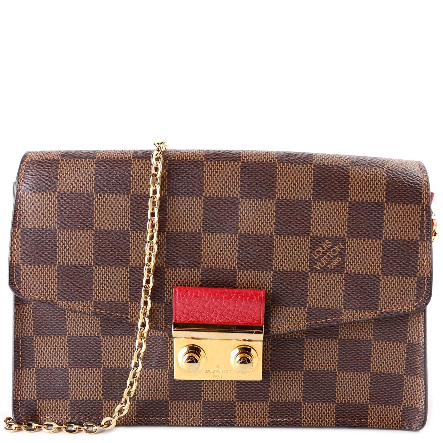Louis Vuitton Croisette NM Ebene Damier Wallet Case Ebene 2