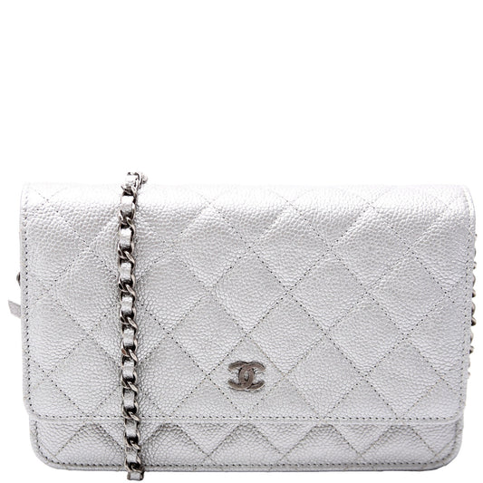 Chanel WOC Classic Quilted Caviar Clutch Bag Caviar 5