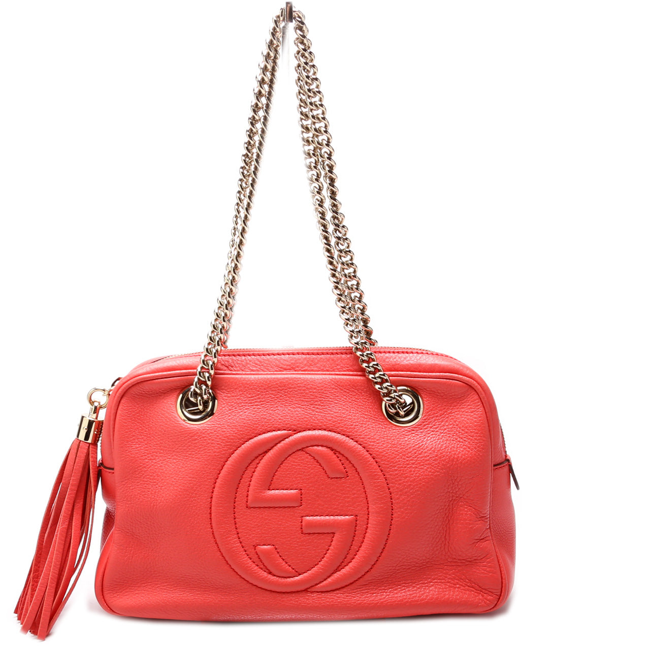 Gucci Soho Leather Medium Shoulder Bag Medium 28