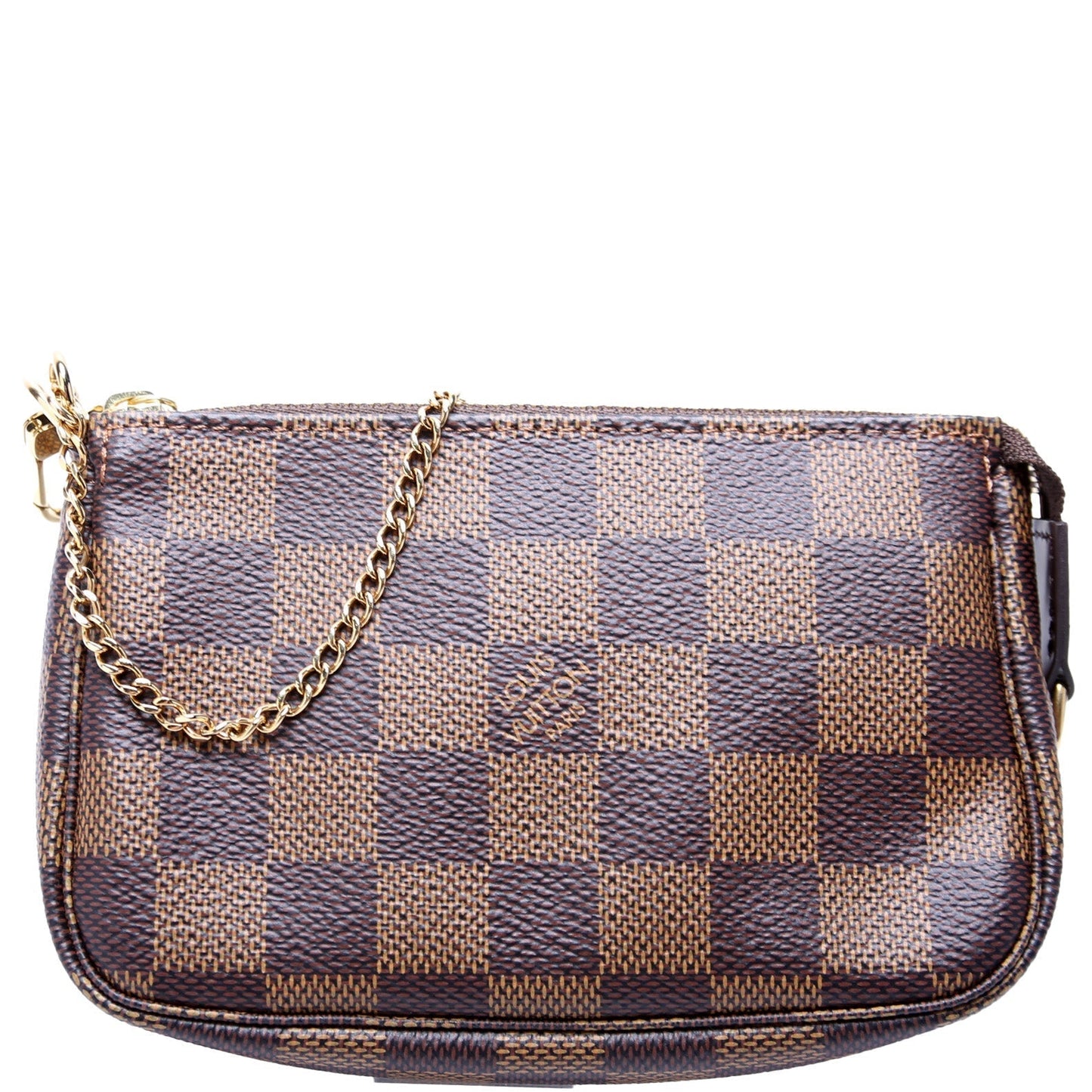 Louis Vuitton Pochette Accessoires Ebene Damier Clutch Bag