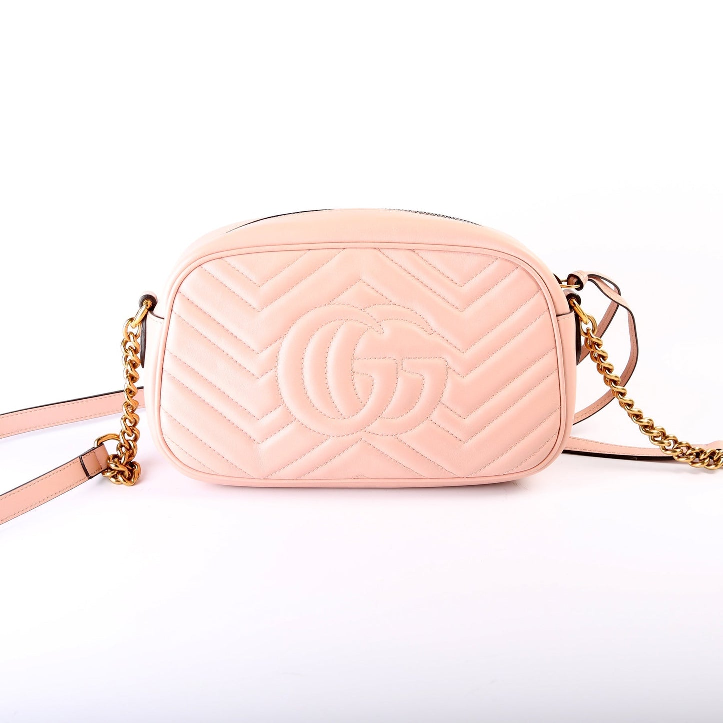 Gucci Marmont Camera Leather Small Crossbody Bag Leather Camera
