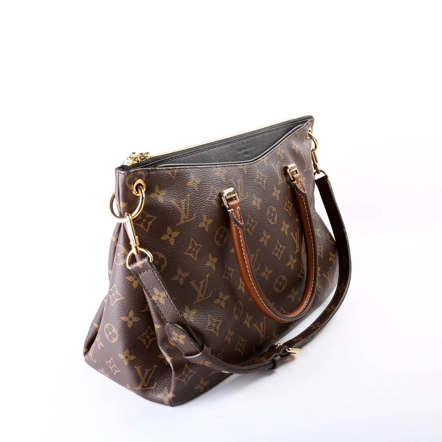 Louis Vuitton Pallas Side Monogram Canvas Tote Bag Side 8