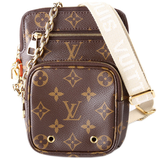 Louis Vuitton Utility Phone Sleeve Monogram Handbag Monogram 5