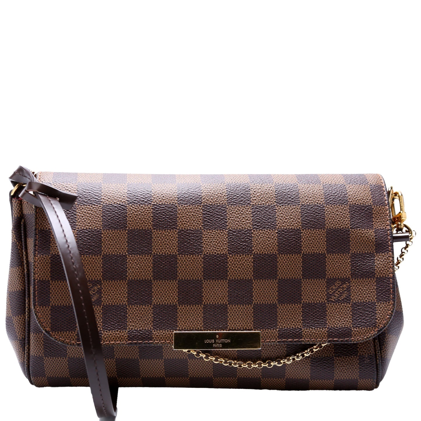 Louis Vuitton Favorite MM Ebene Damier Handbag Ebene 24