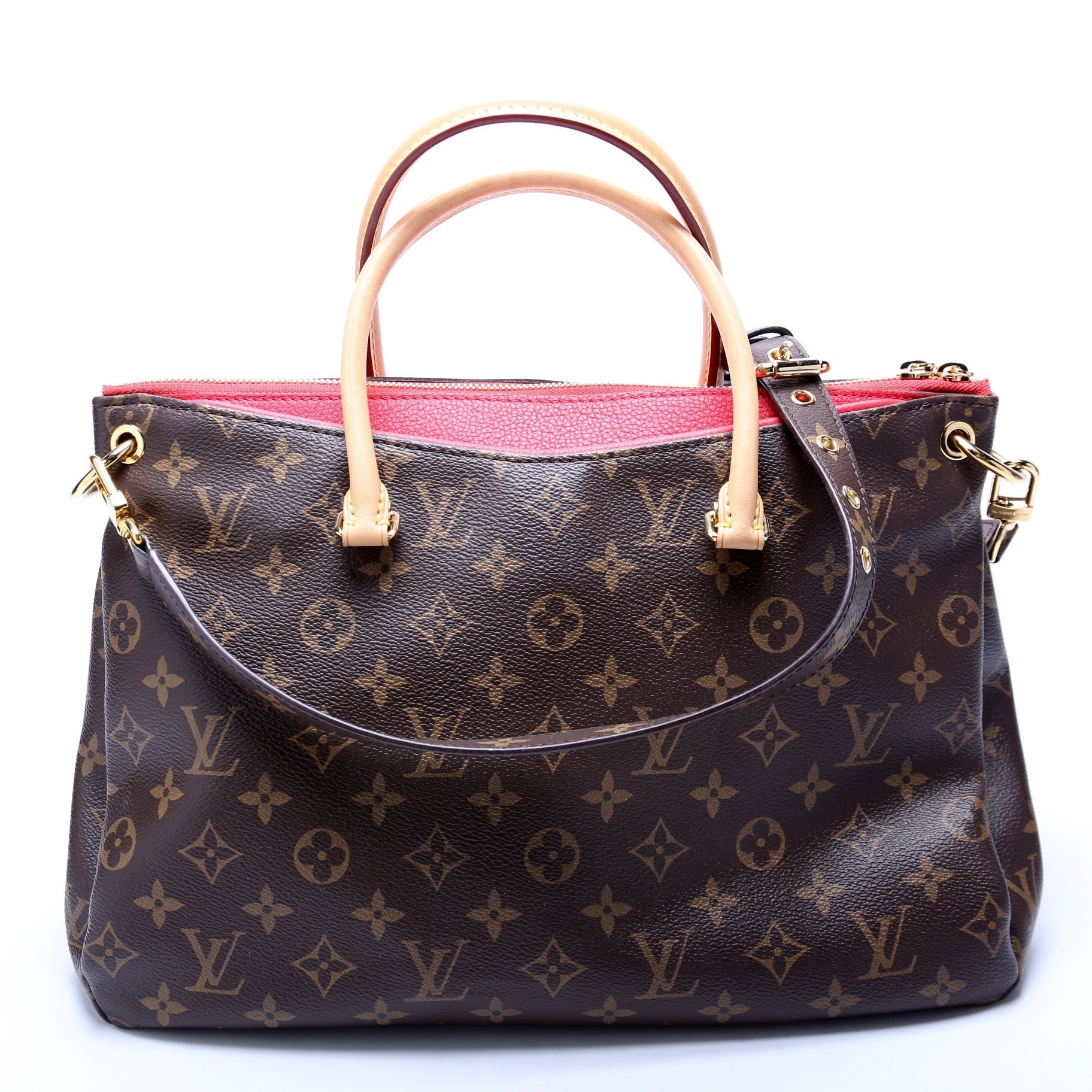 Louis Vuitton Pallas Side Monogram Canvas Tote Bag Side 11