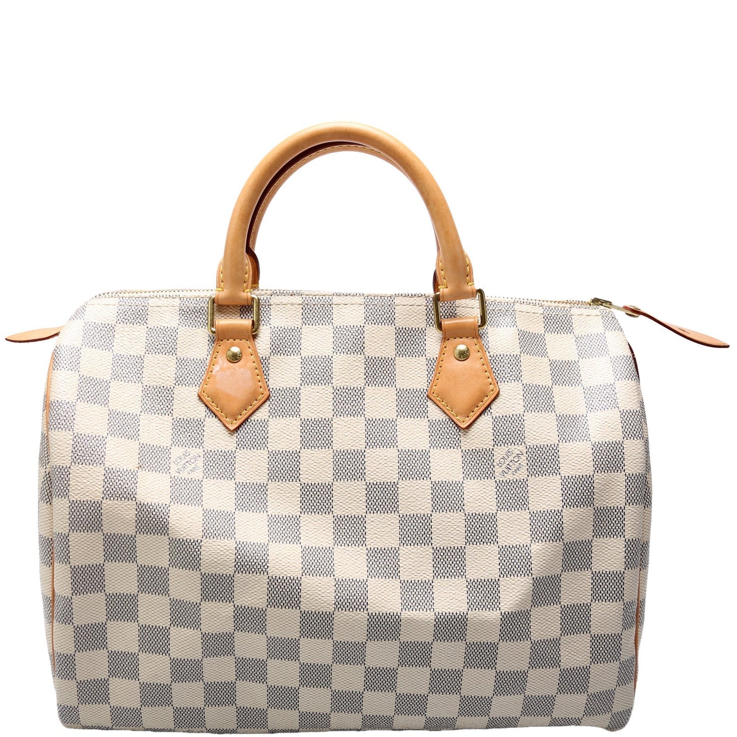 Louis Vuitton Speedy 30 Azur Damier Handbag Azur 38