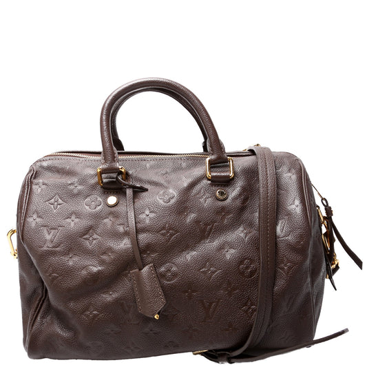 Louis Vuitton Speedy 30 Bandouliere Empreinte Handbag Empreinte 8