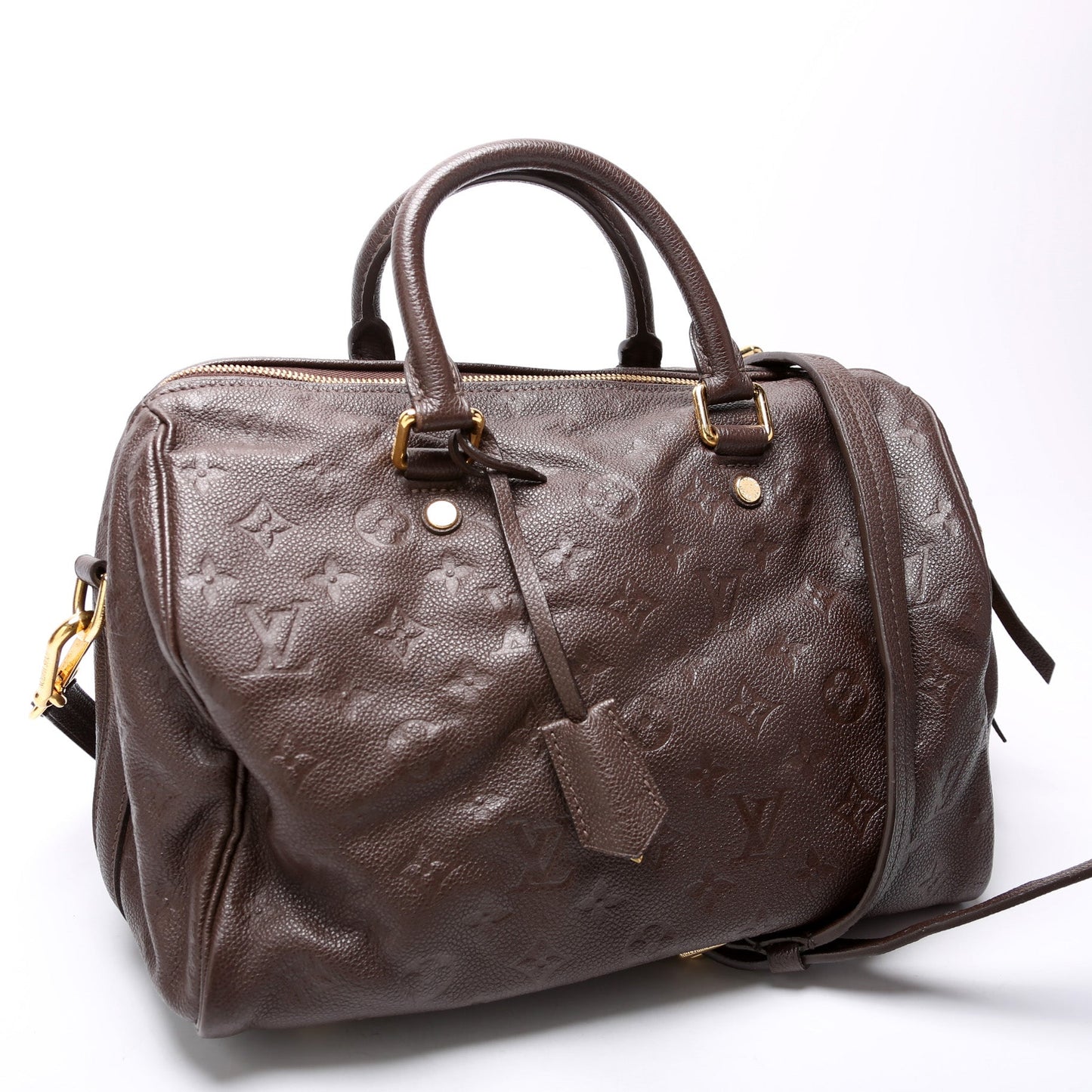 Louis Vuitton Speedy 30 Bandouliere Empreinte Handbag Empreinte 8