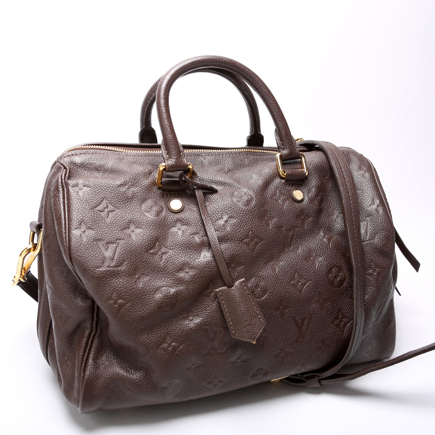 Louis Vuitton Speedy 30 Bandouliere Empreinte Handbag Empreinte 8
