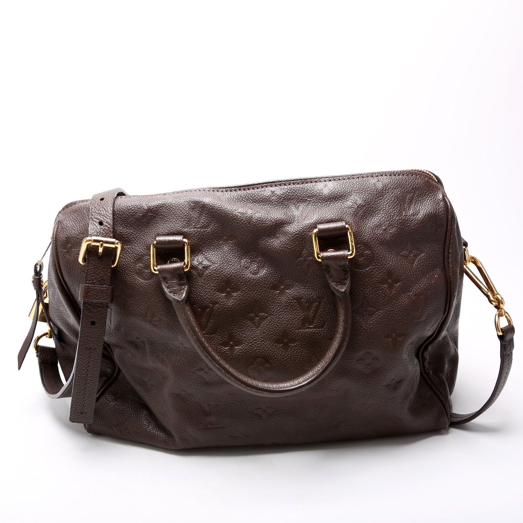 Louis Vuitton Speedy 30 Bandouliere Empreinte Handbag Empreinte 9