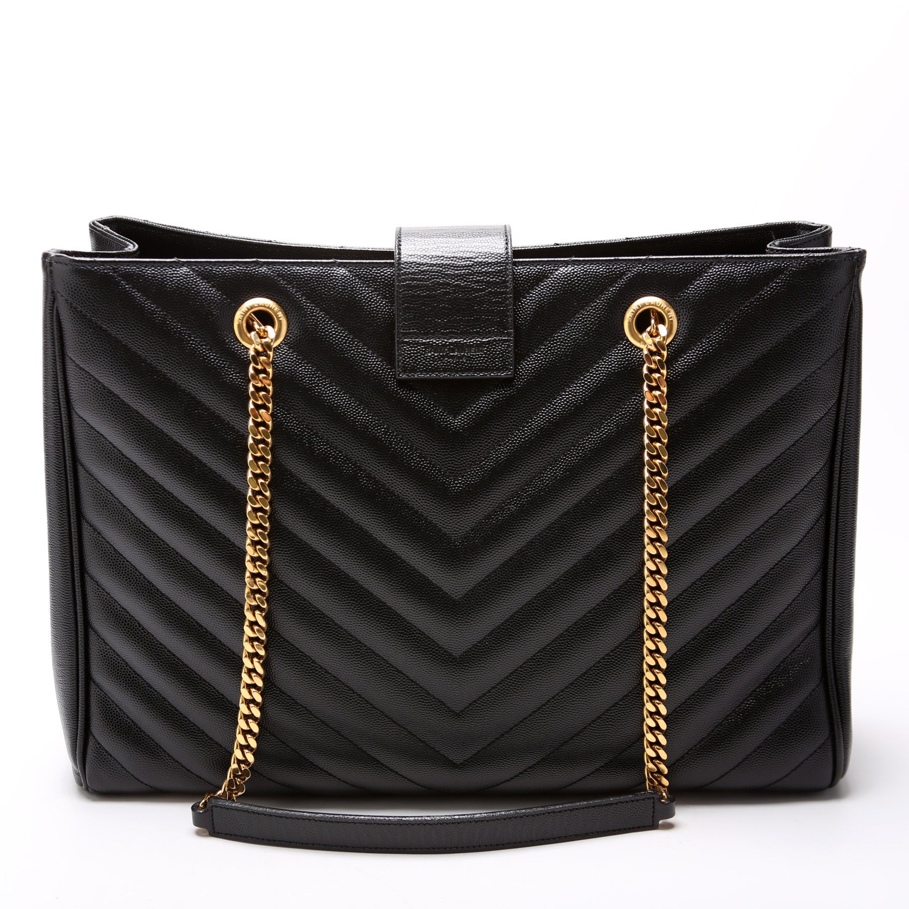 YSL Saint Laurent Grain De Poudre Shopping Bag Tote Bag