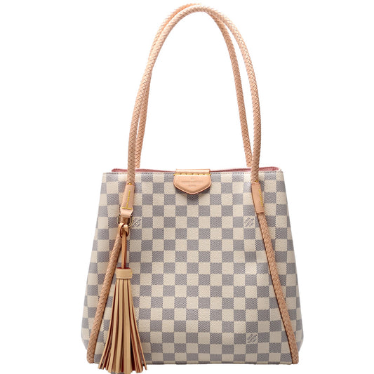 Louis Vuitton Propriano Azur Damier Handbag Azur 10