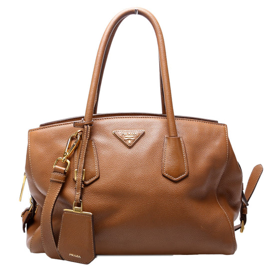 Prada Vitello Way Tote Bag