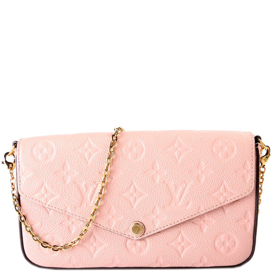 Louis Vuitton Pochette Felicie Empreinte Clutch Bag Empreinte 61