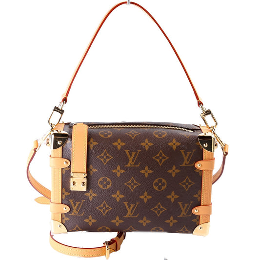 Louis Vuitton Side Trunk Monogram MM Handbag