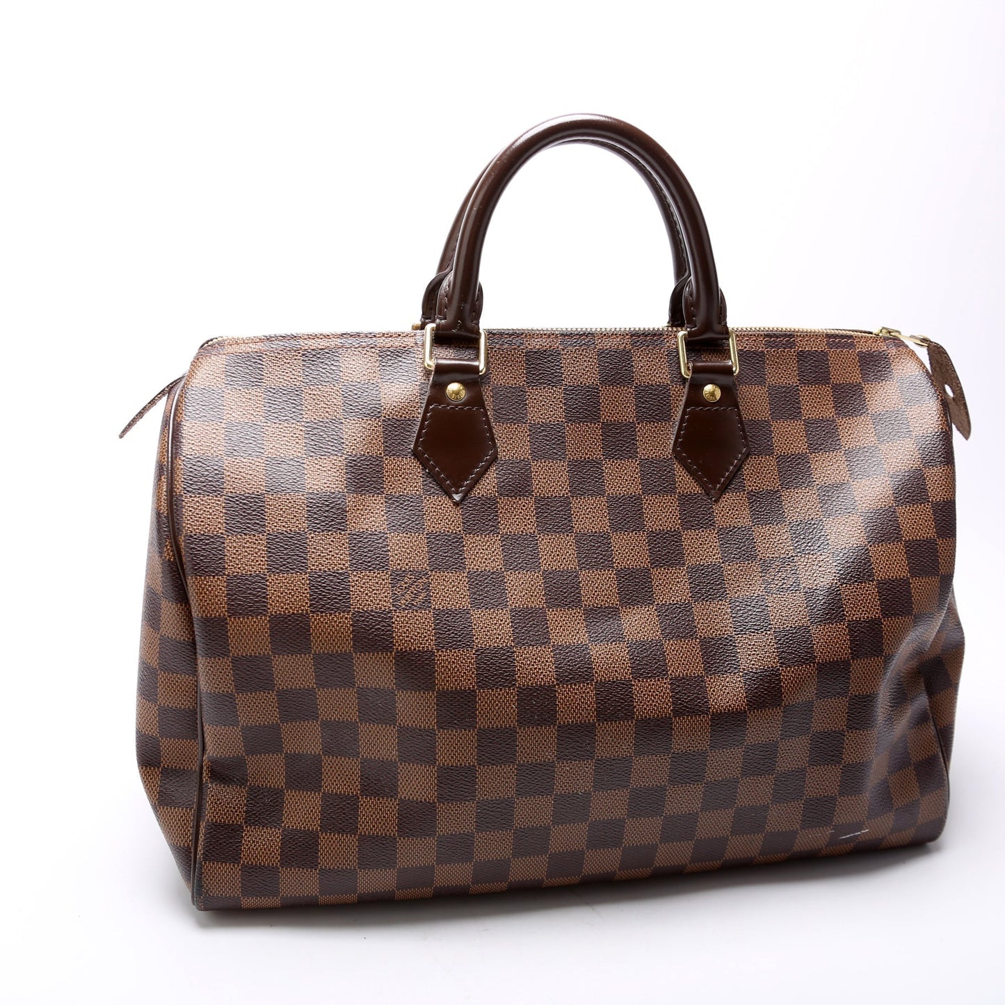 Louis Vuitton Speedy 35 Ebene Damier Handbag Ebene 16