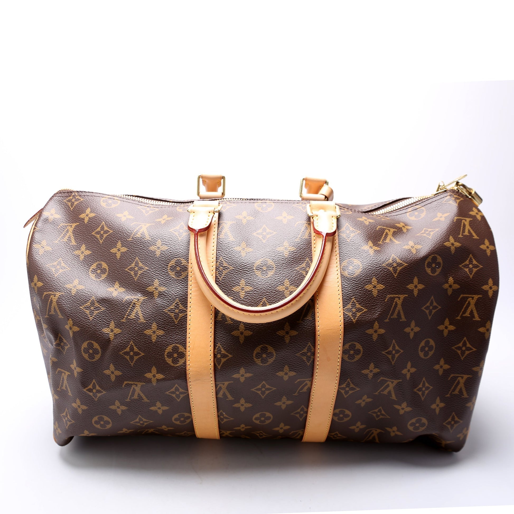 Louis Vuitton Keepall 45 Monogram Travel Bag Monogram 8