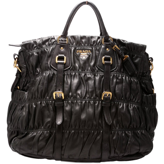 Prada Nappa Guafre Shoulder Bag Large
