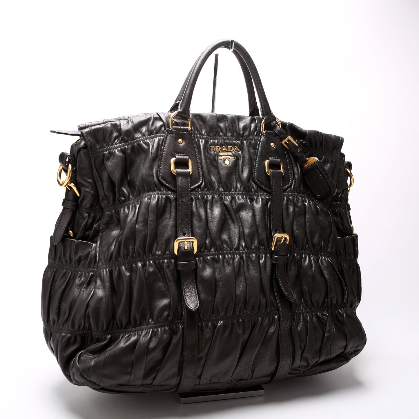Prada Nappa Guafre Shoulder Bag Large