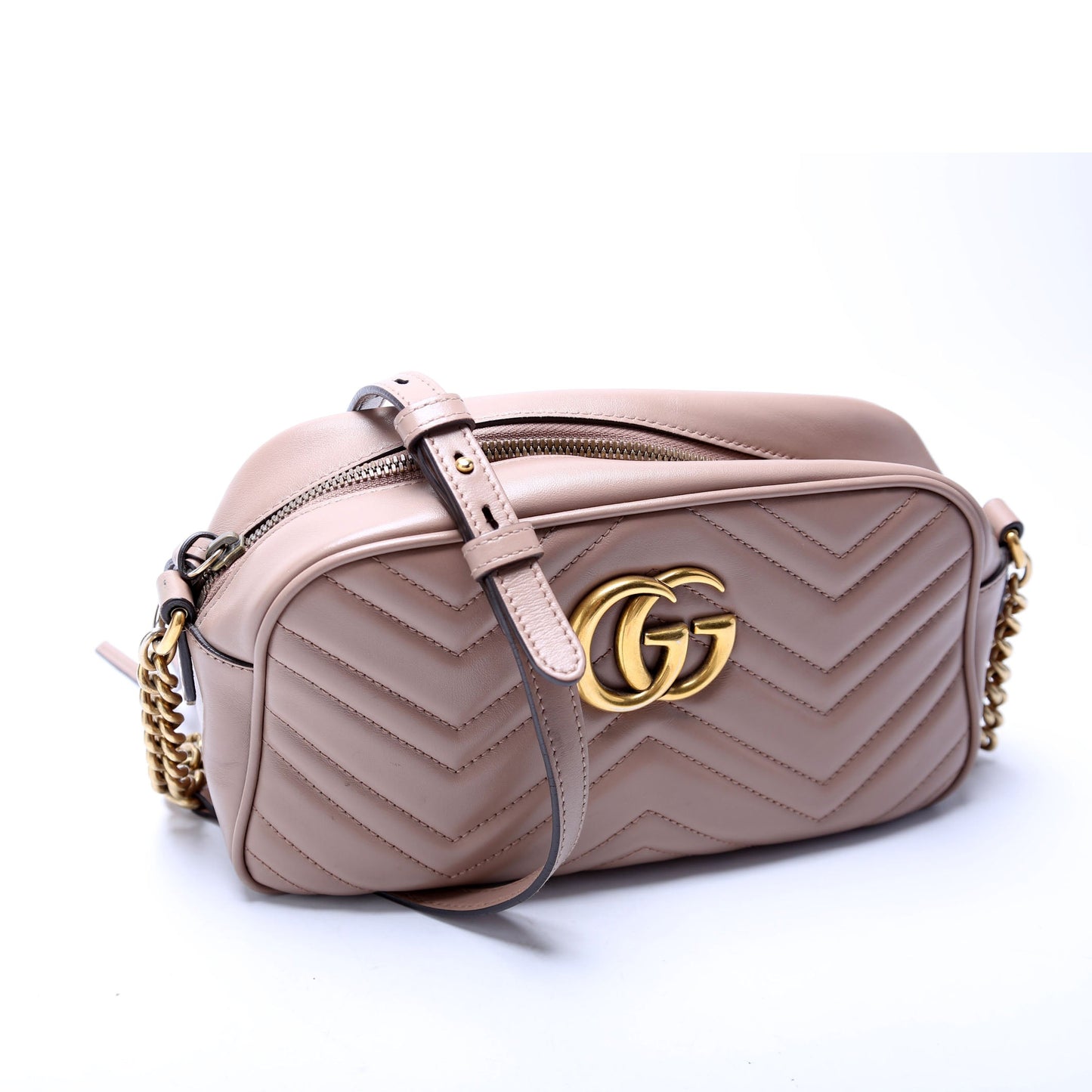 Gucci Marmont Camera Leather Small Crossbody Bag Camera 30