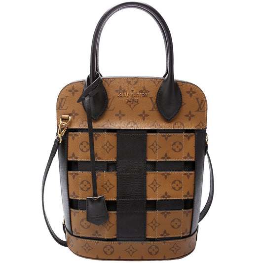 Louis Vuitton Tressage Reverse Monogram Tote Bag