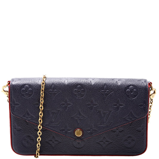 Louis Vuitton Pochette Felicie Empreinte Clutch Bag Empreinte 42
