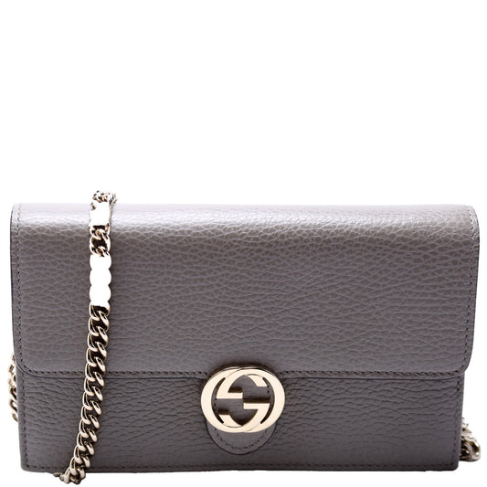 Gucci Interlocking G Chain Wallet Case Wallet 2
