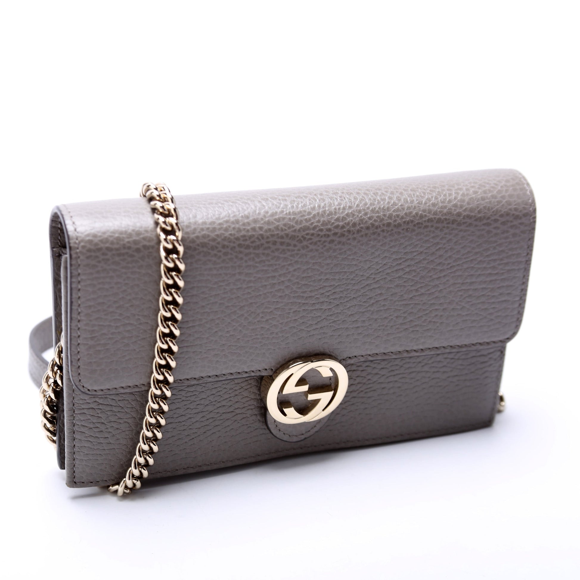 Gucci Interlocking G Chain Wallet Case Wallet 2