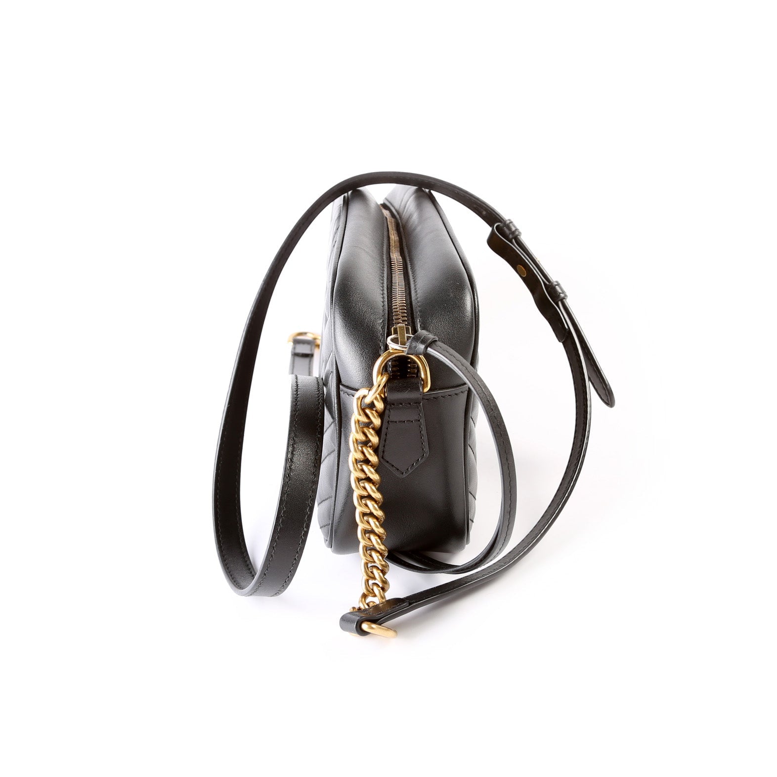 Gucci Marmont Camera Leather Small Crossbody Bag Camera 45