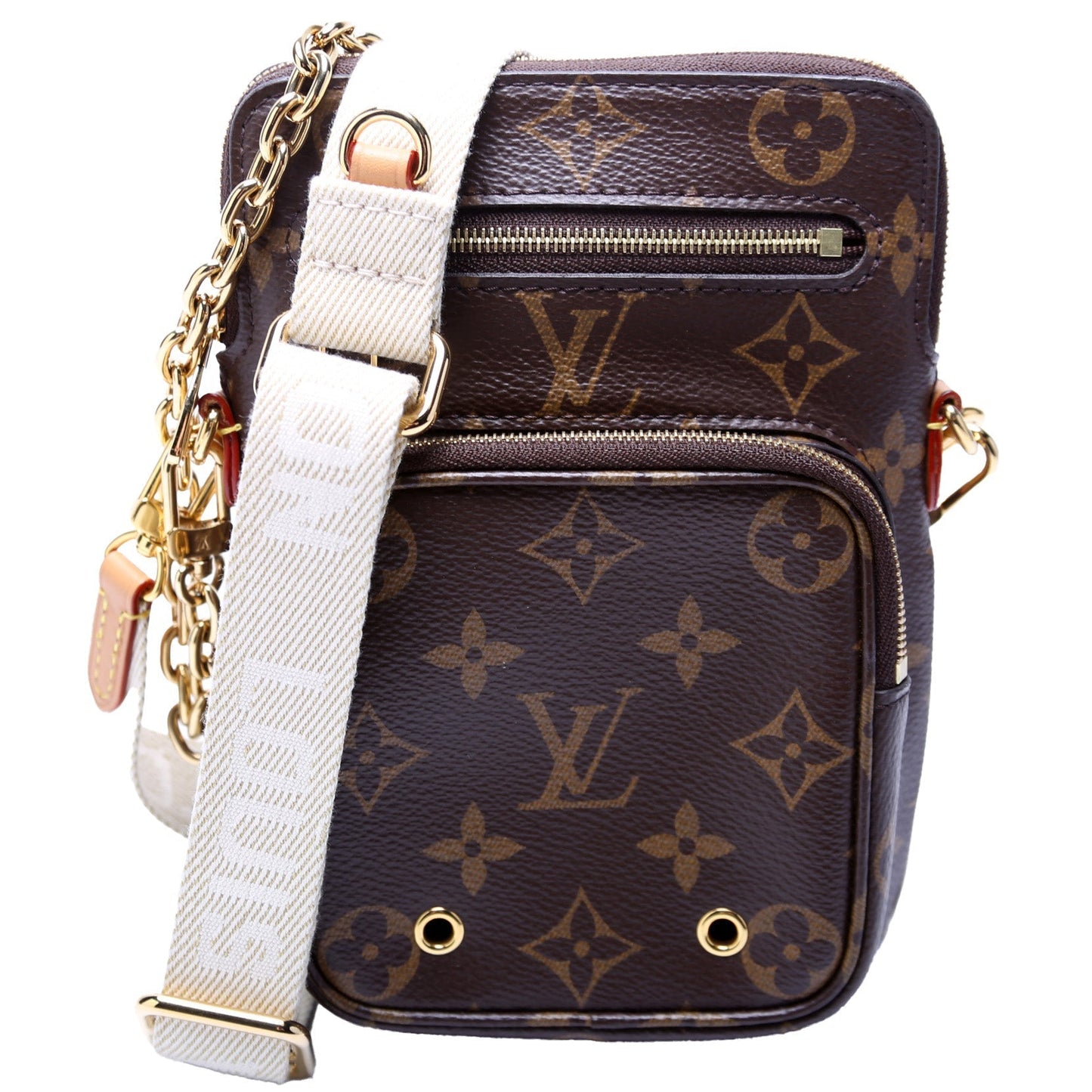 Louis Vuitton Utility Phone Sleeve Monogram Handbag Monogram 7