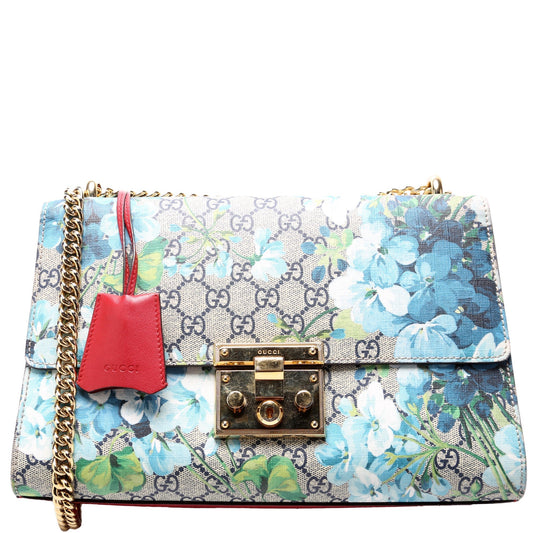 Gucci Padlock Blooms Travel Bag