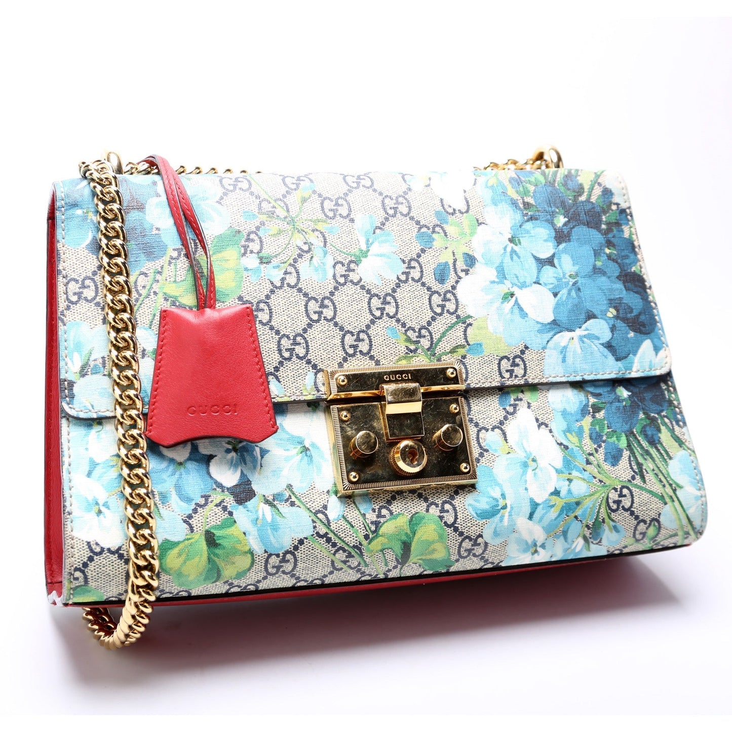 Gucci Padlock Blooms Travel Bag