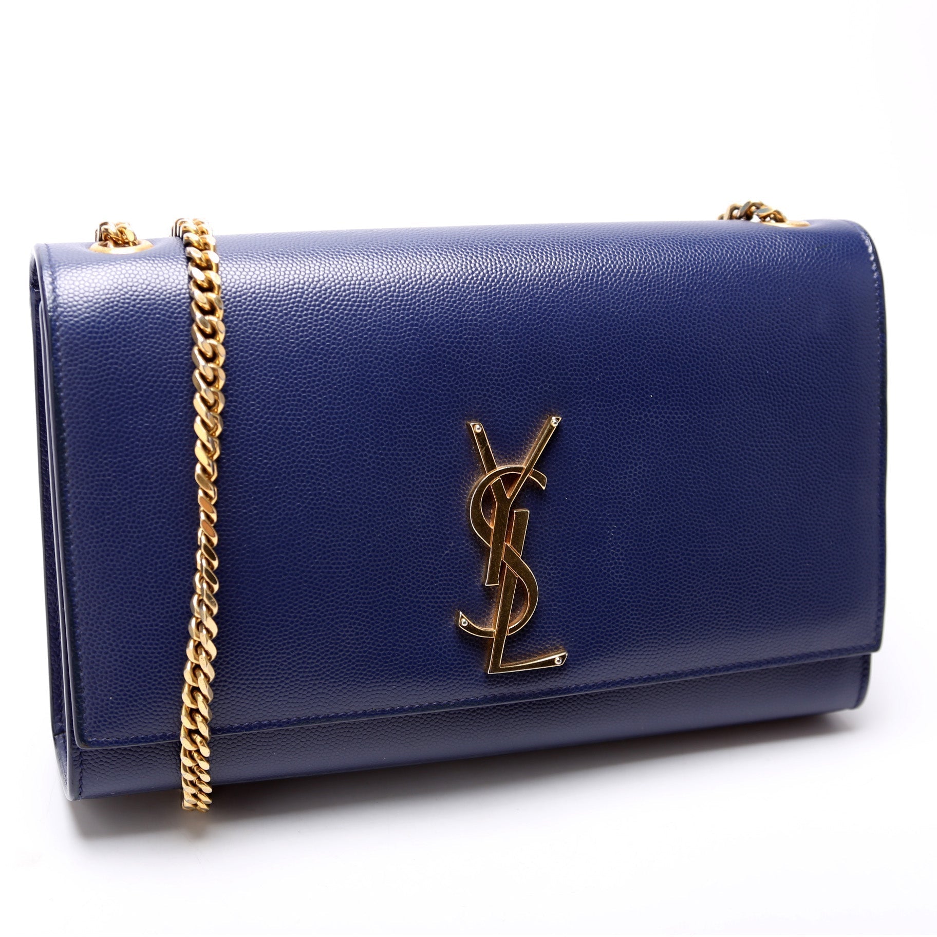 YSL Saint Laurent Kate Satchel Grain Bag Medium Satchel Bag
