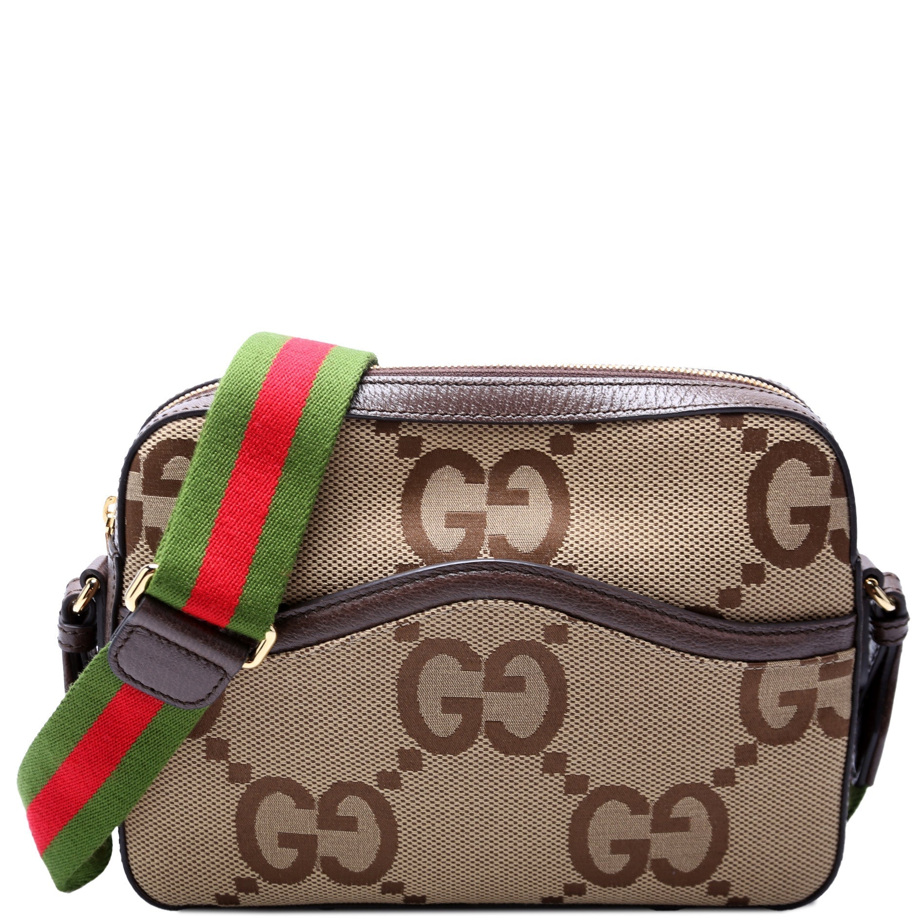 Gucci Jumbo GG Messenger Canvas Travel Bag