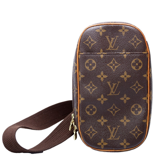Louis Vuitton Pochette Gange Monogram Clutch Bag Monogram 23