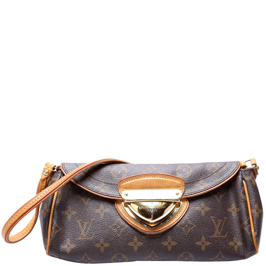 Louis Vuitton Beverly Monogram Clutch Bag Monogram 2