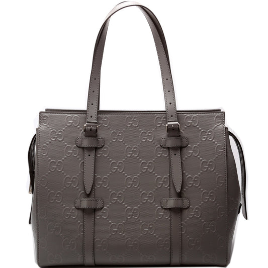 Gucci Embossed Tote Bag