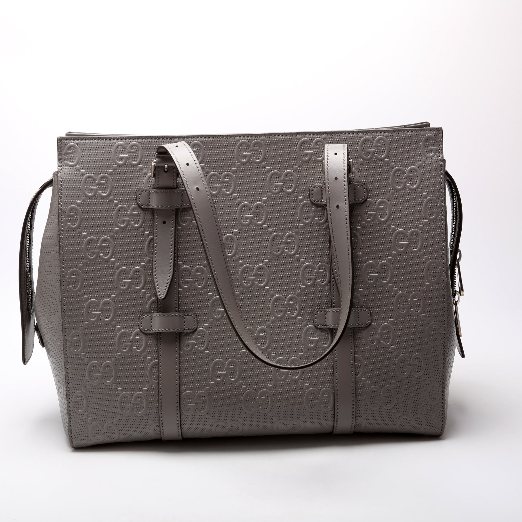 Gucci Embossed Tote Bag