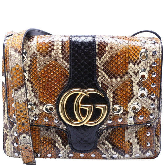 Gucci Arli Python Crossbody Bag