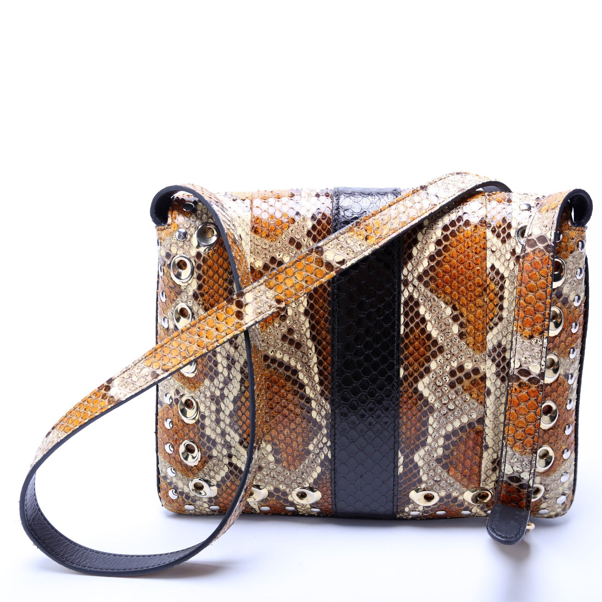 Gucci Arli Python Crossbody Bag