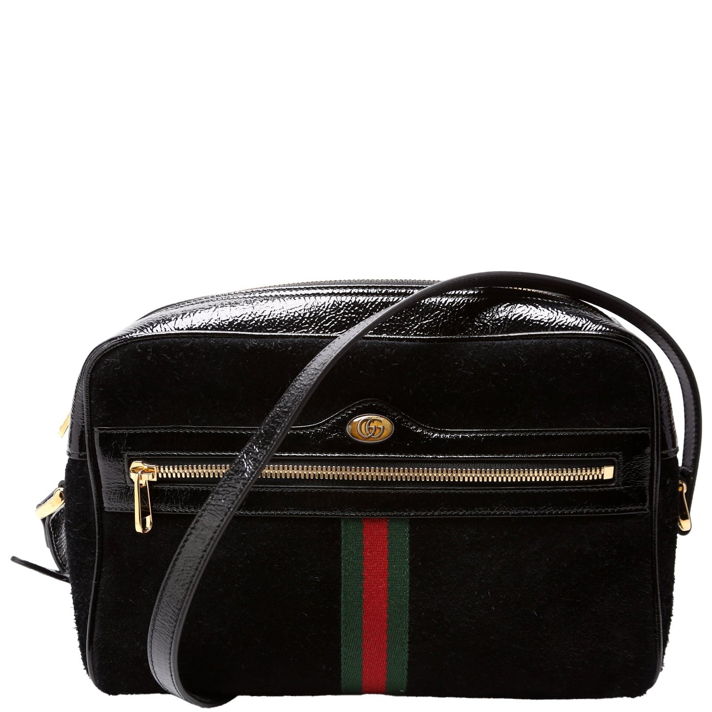 Gucci Ophidia Suede Small Crossbody Bag