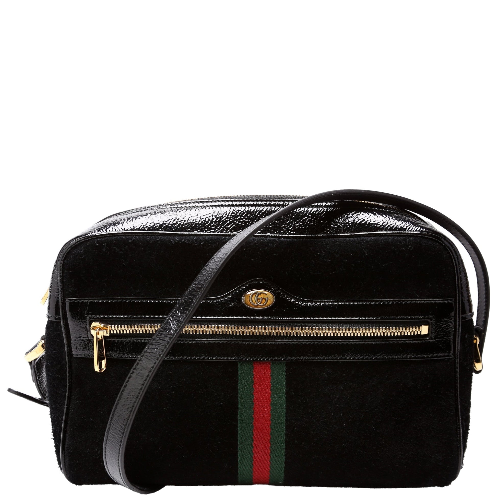Gucci Ophidia Suede Small Crossbody Bag