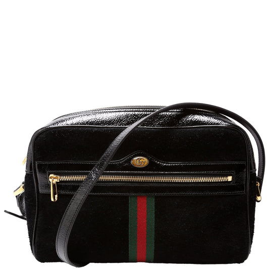 Gucci Ophidia Suede Small Crossbody Bag