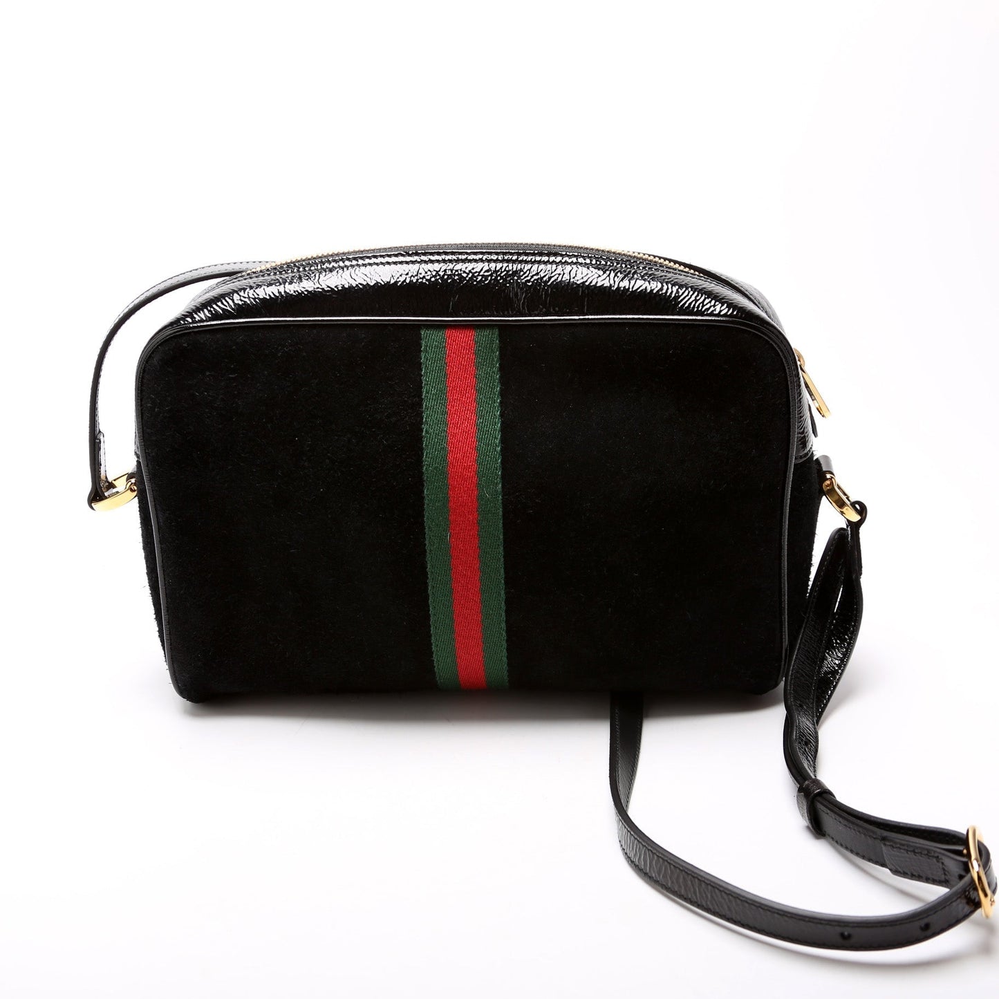 Gucci Ophidia Suede Small Crossbody Bag