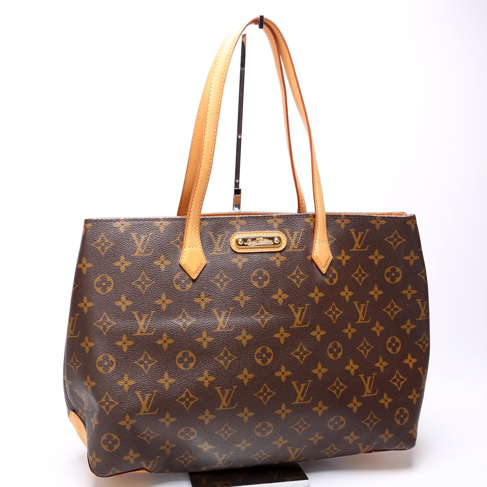 Louis Vuitton Wilshire Monogram MM Handbag Monogram 2
