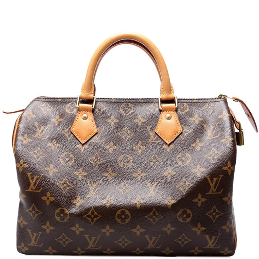 Louis Vuitton Speedy 30 Monogram Handbag Monogram 36