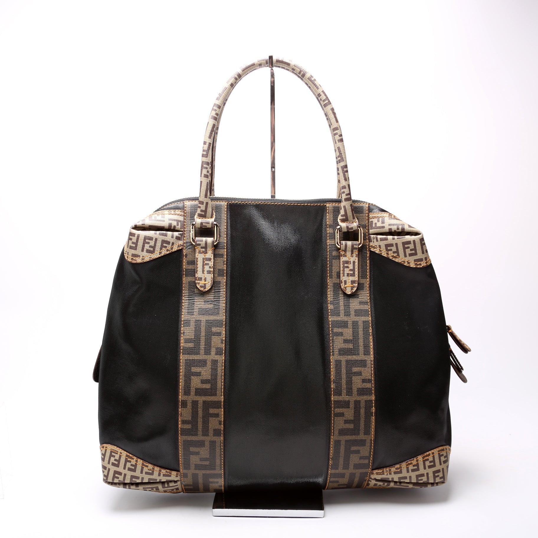Fendi 8Bl096 Spalmati Mix Tote Bag Large Mix Tote Large