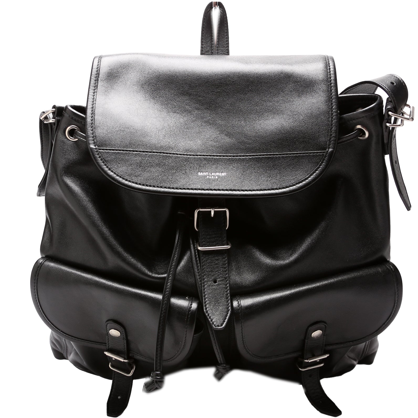 YSL Saint Laurent Saint Laurent Buckled Shoulder Bag