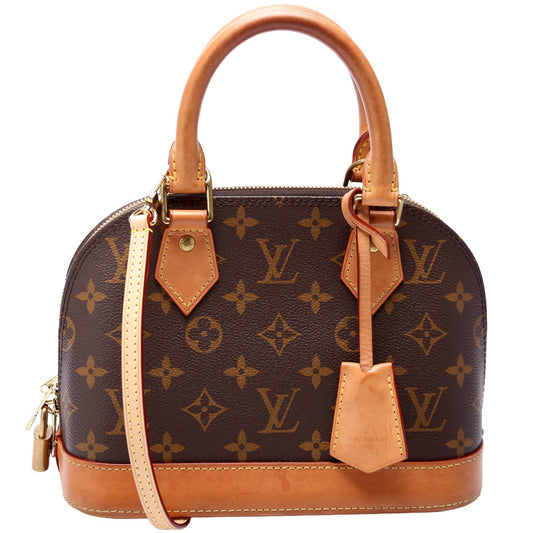 Louis Vuitton Alma BB Monogram Handbag Monogram 14