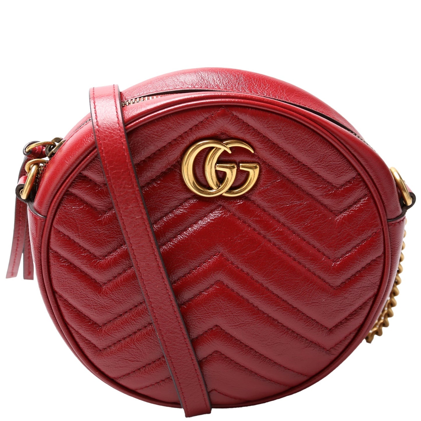 Gucci Marmont Round Mini Travel Bag Round 7
